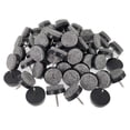 thumbnail image 1 of Alimitopia 40 almohadillas de fieltro para muebles, resistentes, para clavos, deslizadores, almohadillas deslizantes, protectores de suelo para muebles de madera, sillas, mesas, pies de patas (F28 mm, 1 of 5