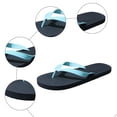 thumbnail image 5 of Pandaie Men's Flip Flops with Arch Support Yoga Mat Walking Thong Sandals Comfortable Slip on Slides Shower Shoes Indoor Outdoor Blue Size 10.5, 5 of 6