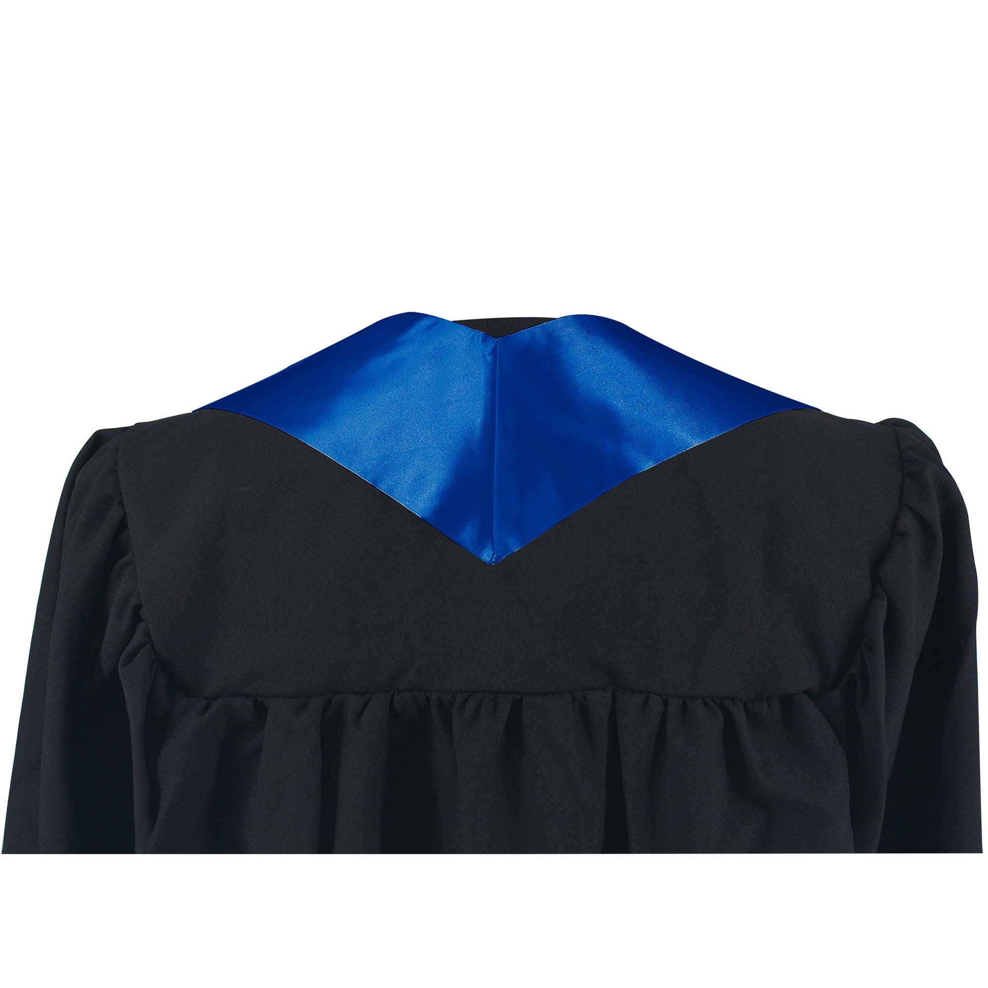 GraduationMall Unisex Adult Plain Graduation Stole 60" Royal Blue