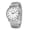 Silver, variant on Watches for Men Easy Reader Analog Mens Quartz Watch with Stainless Steel Expansion Band Luminous waterproof watch