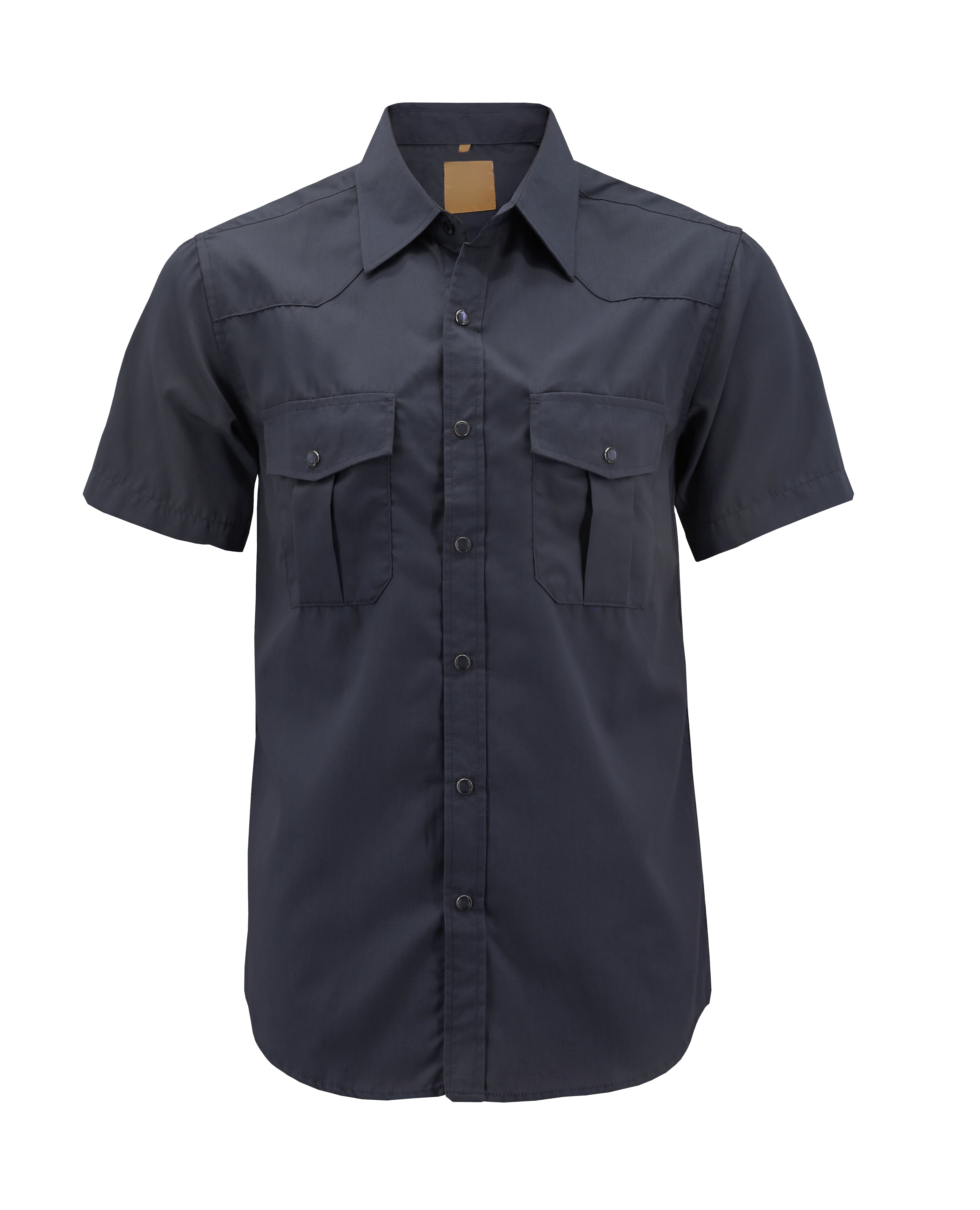 Short Sleeve Cowboy Dress Shirt 