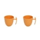 thumbnail image 3 of Bearachild Taza de café Taza de plástico redonda irrompible Tazas Tazas de agua Decoración de la boda Té Leche Inicio Bar de comedor Amarillo Amarillo 2Conjunto, 3 of 6