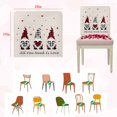 thumbnail image 6 of Happy Valentine's Chair Back Covers Set of 4, Day Cute Gnome with Love Stretch Dining Chair Back Slipcovers Removable Seat Cover for Kitchen Restaurant Hotel Cafe, 6 of 9
