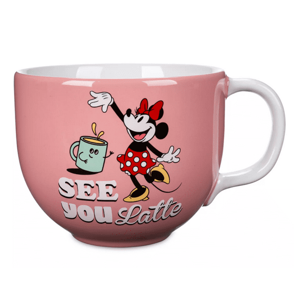 Disney Parks Minnie Mouse Morning Coffee Mug New With Tag