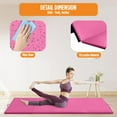 thumbnail image 6 of FDW 4'x10'x2" New Folding Panel Gymnastics Mat, Perfect for Indoor/Outdoor Exercise(Pink), 6 of 7