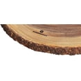 thumbnail image 4 of Zassenhaus Round Wooden Cutting Board and Serving Platter 18-Inch Brown, 4 of 5