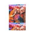 thumbnail image 6 of Wukai Oil Paintings of Elephants Print Garden Flag 12.5x18 Inch Double Sided Sun-resistant Rain-resistant, Wrinkle-resistant Colorfast(Only Flag), 6 of 7