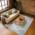 thumbnail image 7 of Addison Rugs Mayfield Premium Machine Washable Transitional Geometric Blue Rectangle Rug, 8' x 10', 7 of 7
