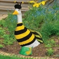thumbnail image 5 of Gaggleville Bumble Bee Goose Outfit, Fits Large 23" H Statue, by Fox Valley Traders, 5 of 7