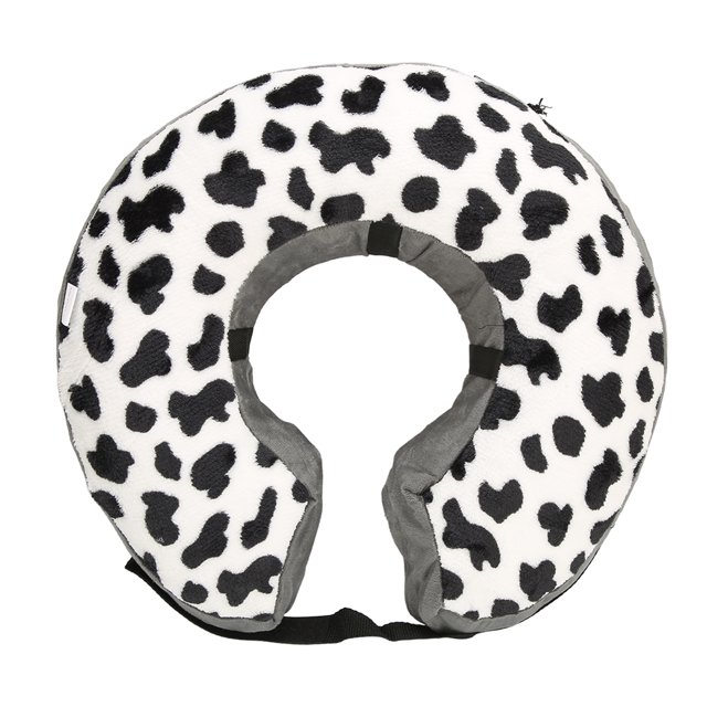 Pet Protective Inflatable Collar, Breathable Blow Up Dog Collar Adjustable Shoulder Strap Buckle Promote Recovery For Small Medium Large Dogs Cats For Home Cows Point Hook And