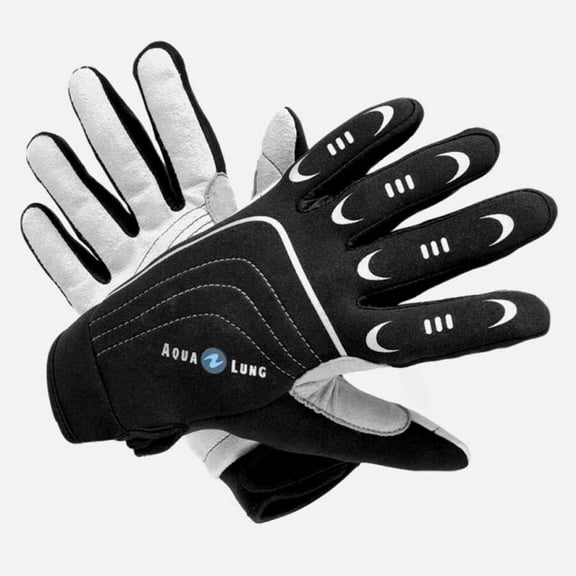 Aqua Lung Admiral II Gloves, 2mm, Men, Black/White