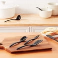 thumbnail image 3 of Hutzler 6 Piece Melamine Mini 7.5 Inch Cooking Utensil Set - Black, 3 of 8