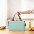 thumbnail image 4 of Lunch Bag Men, 10L Large Capacity Lunch Bags for Men Women- Reusable Insulated Leakproof Lunch Box Tote Bag, Cool Bags for Adults,Thermal Cooler Bag for Work Picnic Travel, Green, 4 of 9