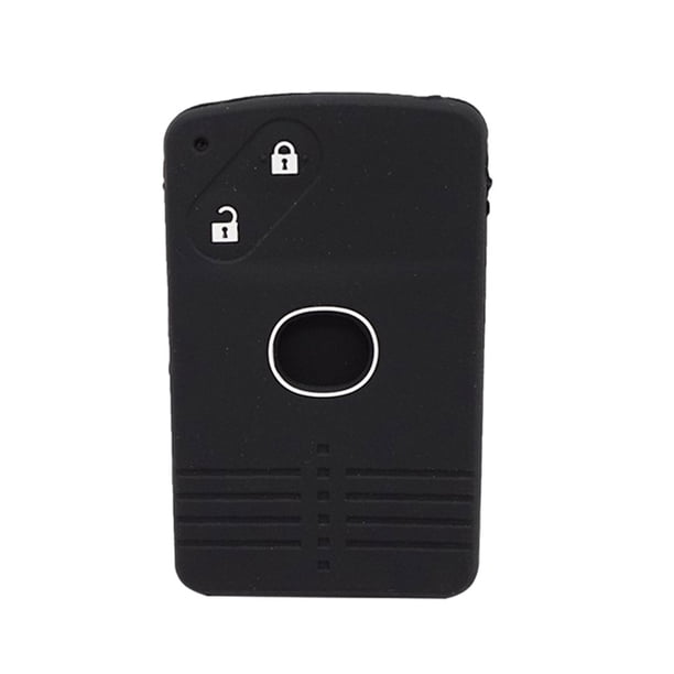 Speravity Funda de silicona para llave de coche, funda para llaves a prueba de arañazos, Protector antideslizante, modificación de automóvil Automoción decorativa y accesorios Negro