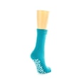 thumbnail image 2 of Nobles Assorted Anti Skid/ No Slip Hospital Gripper Socks, Great for adults, men, women. Designed for medical hospital patients but great for everyone (1 Pair Teal), 2 of 2
