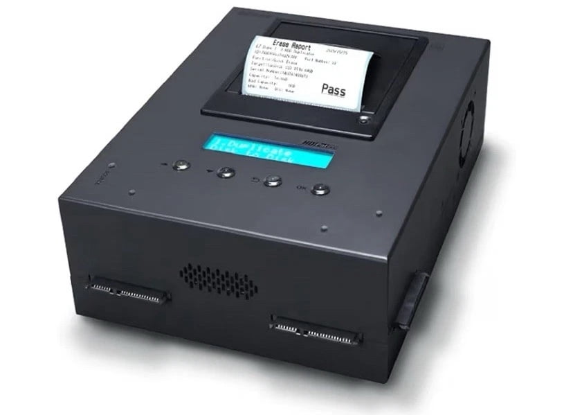 EZ Dupe 1 to 3 Hard Drive Duplicator - SATA HDD SSD Cloner (HD Pal Pro) 36GB/Min