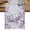 Purple, variant on Purple Crane Silhouette Table Runner, Modern Abstract Flowers Botanical Washable Cotton Linen Table Runners 36 Inches Long, Dresser Scarf Runner for Nightstand/End Tables/Round Tables 13''x36''