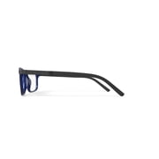 Walmart Mens M0501 Square Prescription Eyeglasses with Case, Navy Blue