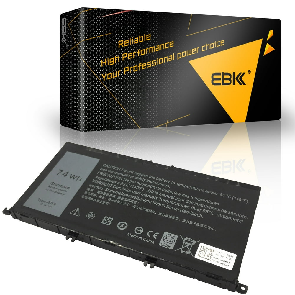 EBK 74Wh 357F9 71JF4 Dell Inspiron 15 5000 5577 Gaming Laptop Battery