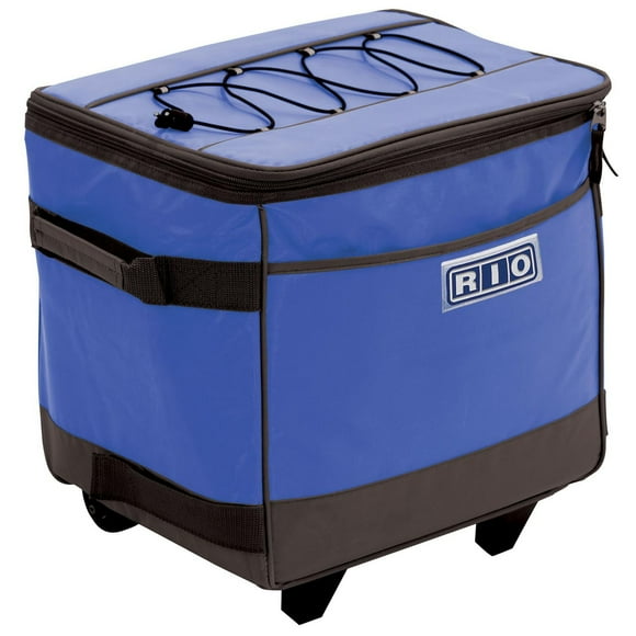 RIO Gear Rolling Soft Sided Cooler - Blue