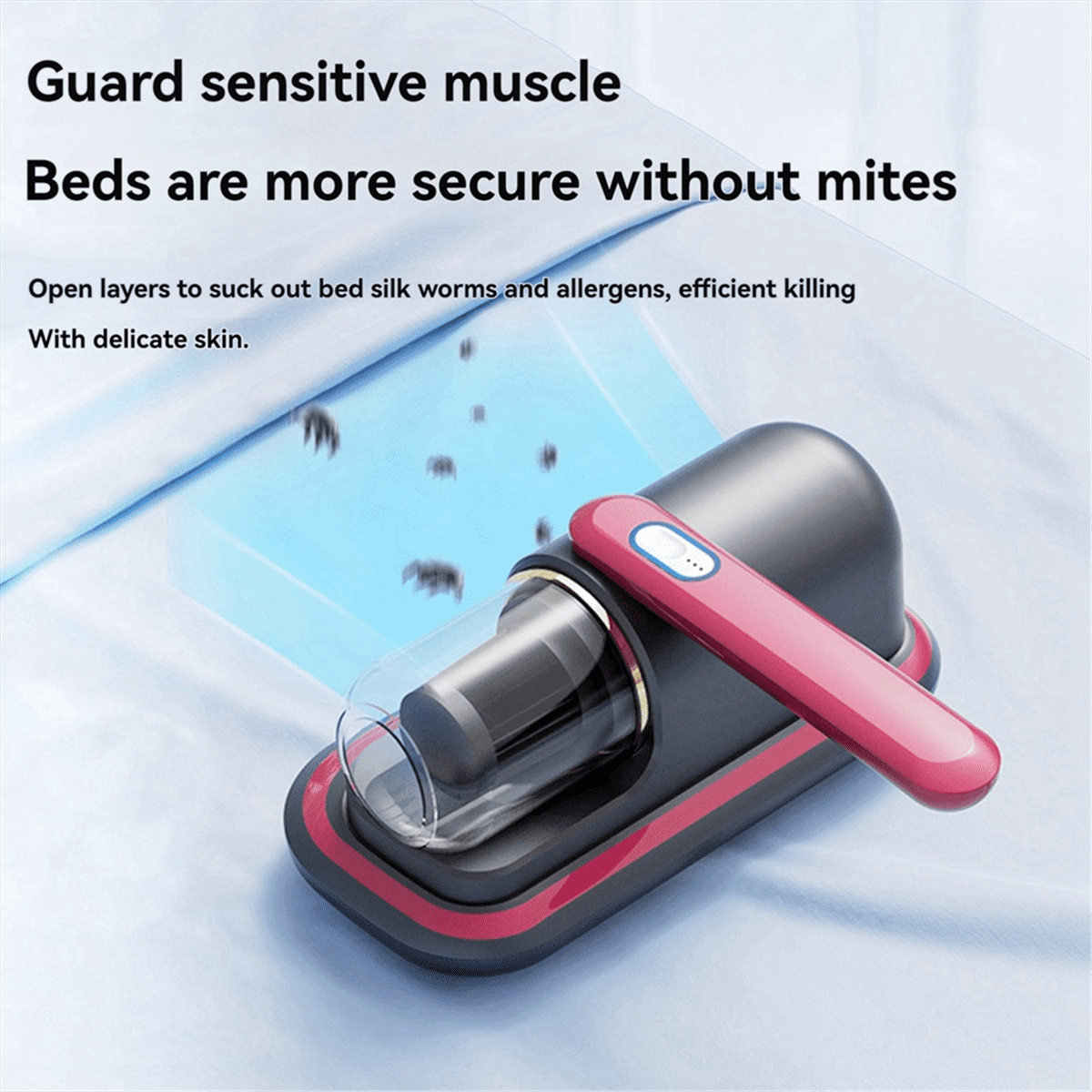 Vacuum Cleaner Mite Removal Wireless Portable Instrument Handheld Vacuum Mite Eliminator Dust-Collecter Cleaning Machine