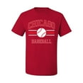 thumbnail image 2 of Wild Bobby City of Chicago Baseball Fantasy Fan Sports Men's T-Shirt, Red, X-Large, 2 of 6