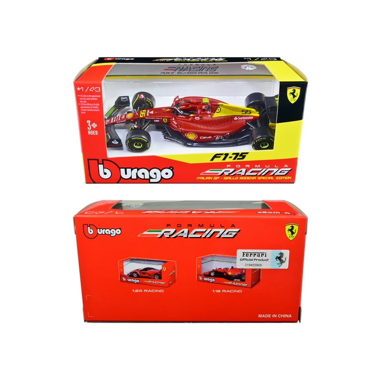 1/43 Diecast Model of Carlos Sainz's Ferrari F1-75 #55 in