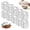 silver*100, variant on Repeatable Film Insulation Cover, Aluminium Foil Elastic Food Bowl Storage Covers for Sandwich Wraps Burritos BBQ Cooking Storing Food