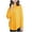 Yellow, variant on YuXingFu Easy Care Women's Turtleneck Oversized Sweaters Batwing Long Sleeve Pullover Loose Chunky Knit Jumper Dark Gray