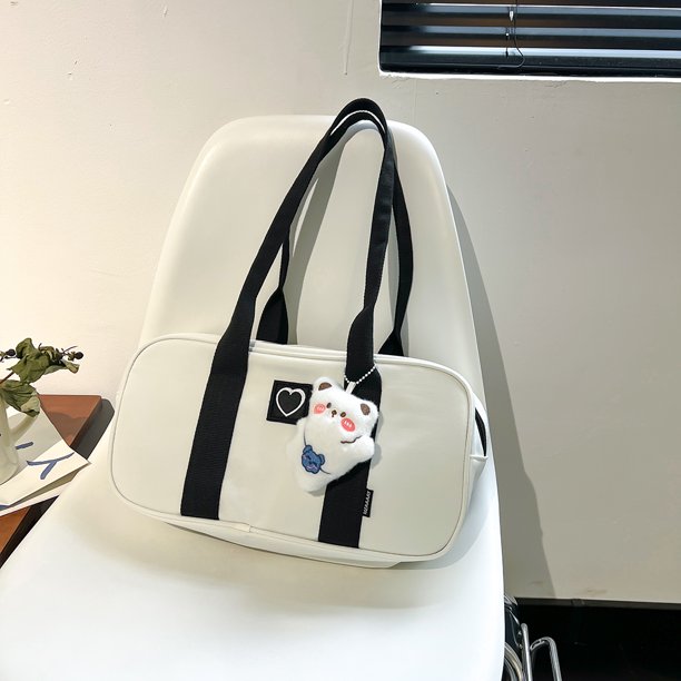 Bolso de viaje para mujer bolso de nailon bolso diario de gran capacidad con colgante