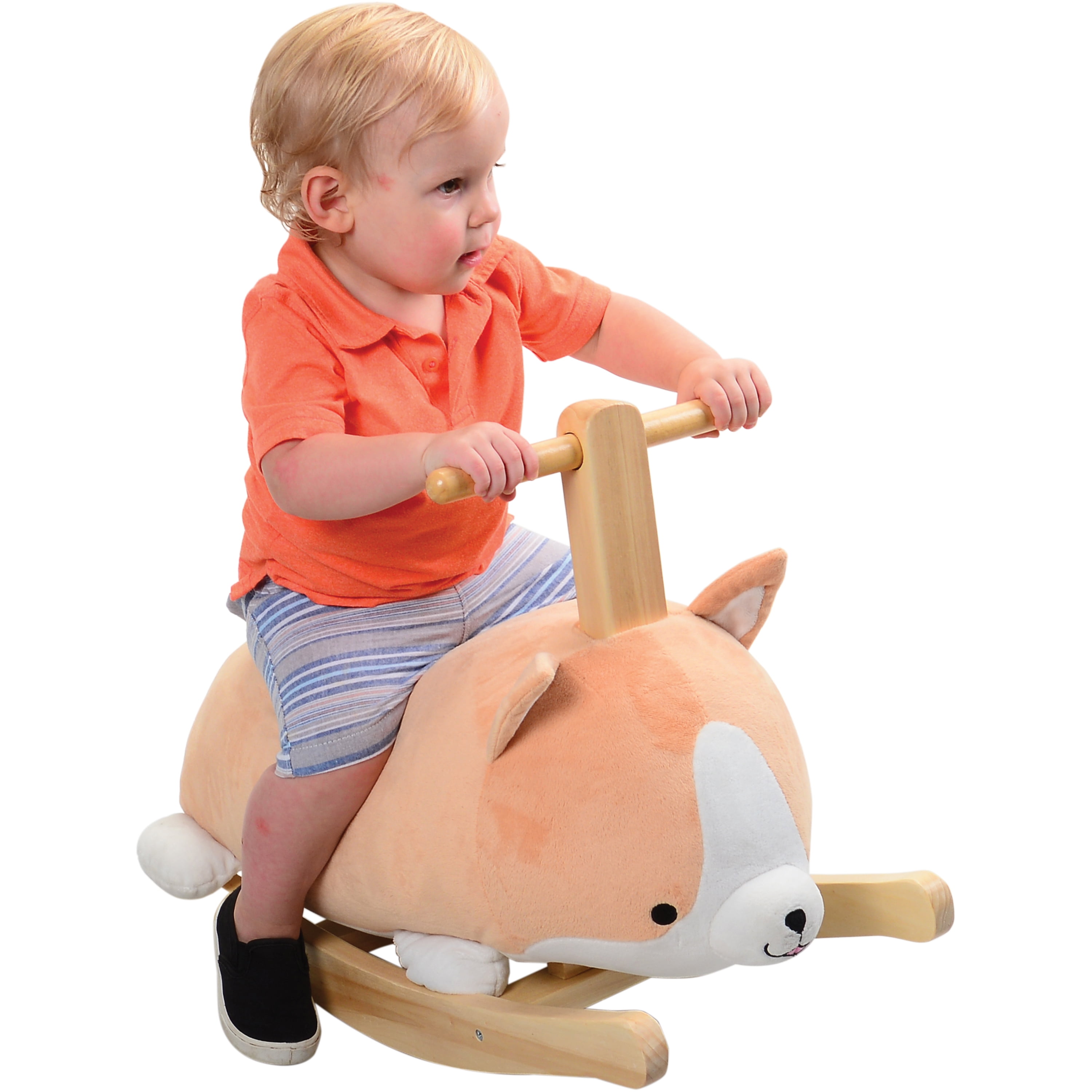 U.S. Toy Company Plush Dog Rocker