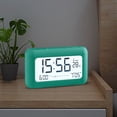 thumbnail image 6 of JOGZMZ 170 ° Wide Angle Display LCD Screen Electronic Clock Three Groups of Alarm Clock, Day, Date and Temperature Display with Night Light, Rechargeable, 6 of 7