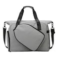 thumbnail image 1 of jinwen Pickleball Racket Bag Lightweight Large Capacity Multipurpose Pickleball Bag Gray, 1 of 9