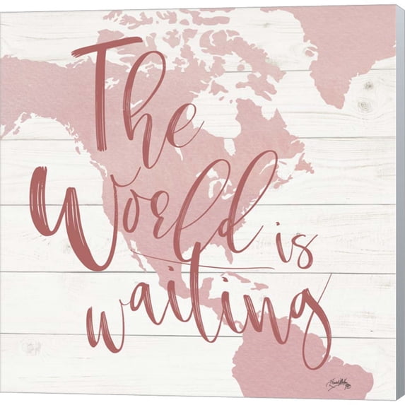 Great Art Now Adventure Map II by Elizabeth Medley, Canvas Wall Art, 24W x 24H