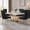 Black, variant on Sjoy Home Blue Velvet Dining Chairs Set of 2, Tufted Upholstered Side Chairs with Gold Metal Legs