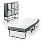 thumbnail image 1 of HOMYLIN Cama Plegable con colchón, Cama de Adultos abatible Metal Individual,96 * 190cm portatil Plegable para Invitados con colchón de Espuma viscoelástica y Marco de Metal Resistente sobre, 1 of 6