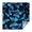 Black Blue Butterfly, variant on Butterfly Blue Pink Wing Pattern Square Tablecloth,Waterproof Square Table Cover,Wipeable Spillproof Washable Table Cover for Home Kitchen Party Decor 42"X42"(107x107cm)