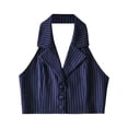 thumbnail image 4 of Blouse Sans Manches Ajustée à Rayures pour Femmes, 4 of 4
