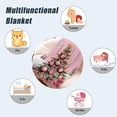 thumbnail image 5 of Christmas Kids Throw Blanket Small Christmas Tree Blanket Xmas Winter Holiday Blanket for Girls Boys Child Baby Bed Soft Lightweight Fuzzy Plush Fleece Blankets and Throws 40x50, 5 of 6