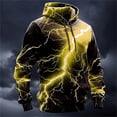 thumbnail image 2 of KHONTS Men's Warm 3D Graphic Hoodies Sweatshirt with Pockets Yellow XL, 2 of 3