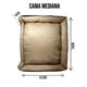 thumbnail image 5 of Cama para perro de lujo Mediana Miel Lunics®, 5 of 8