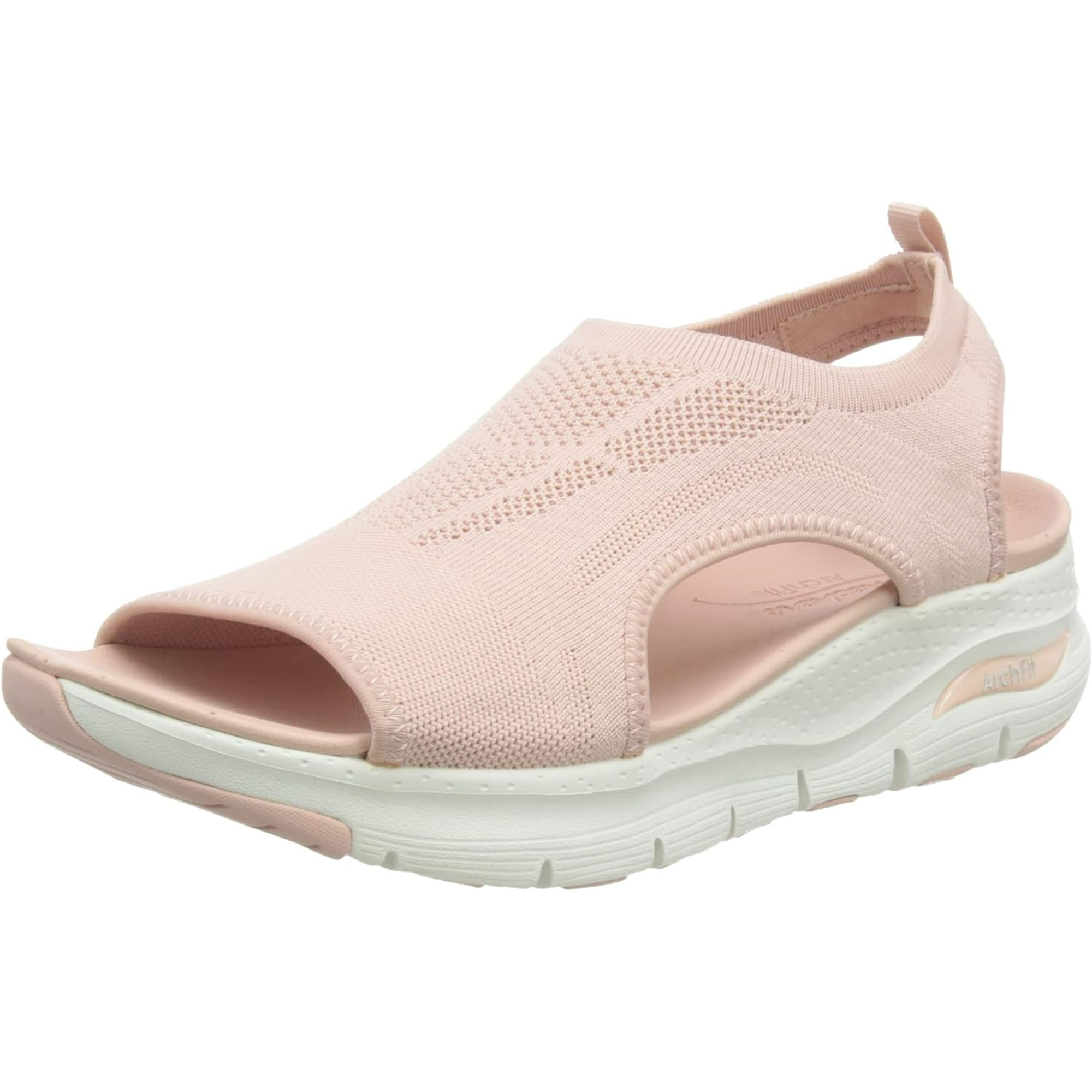 Blush pink skechers online