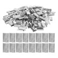 thumbnail image 1 of CHICHUMID Steel Banding Sealer and Strap Buckle for Packaging Straps Silver 1 Set, 1 of 3