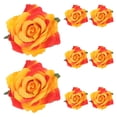 thumbnail image 1 of EeaseCA 8 Pcs Broche en Forme de Fleur Réaliste Rose Corsage Mariée Épingles à Poitrine Robe Épingle, 1 of 8