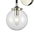 thumbnail image 5 of Elk Home 6-Inch Wide Boudreaux Sconce, Contemporary, Matte Black, 5 of 5