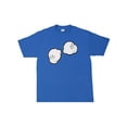 thumbnail image 1 of Cartoon Fists Graphic T Blue, Large, 1 of 1