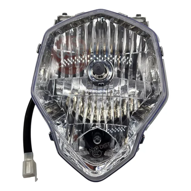 Faro Completo Para Italika Dm150 Rojo 2010-2019