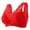 Red, variant on JIUKE Womens Push up Bra No Underwire Full Coverage Bras Wide Strap Breathable Lace Everyday Bras