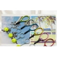 thumbnail image 5 of 2 Pieces Mini Tennis Racket Keychain Key Ring, Fashionable Alloy Tennis Ball Split Ring Keychain for Sport Lovers Team, 5 of 8