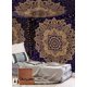 thumbnail image 2 of Tapiz de pared de algodón con mandala de galería - Colcha bohemia, Boho B, 2 of 3